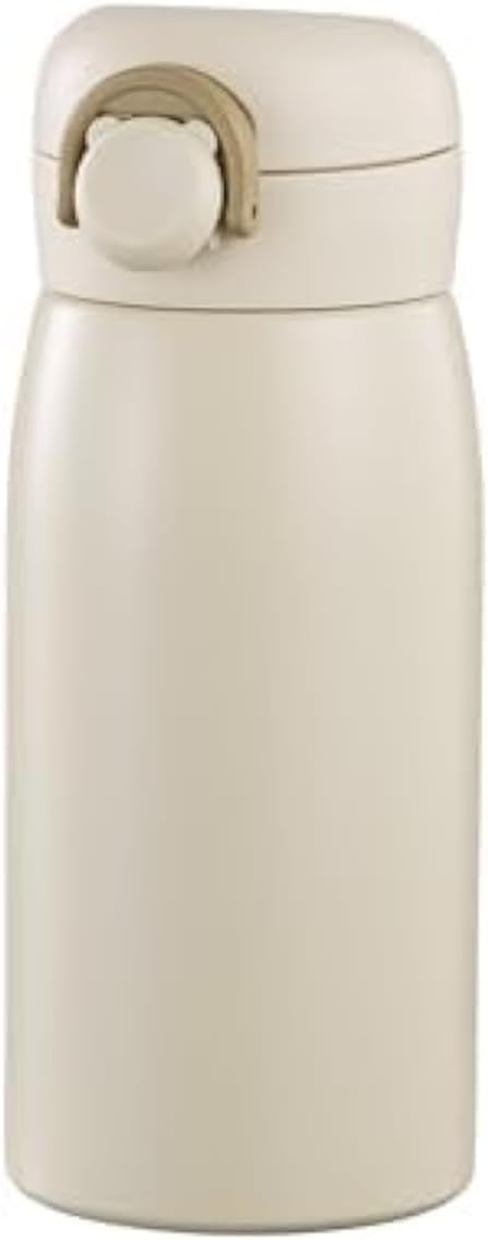 12 oz Mini Canteen Small Stainless Steel Thermoses – Protected Vacuum, Leakage Proof, Maintains Drinks Hot/Cold – Perfect for Coffee, beverage, Water – White