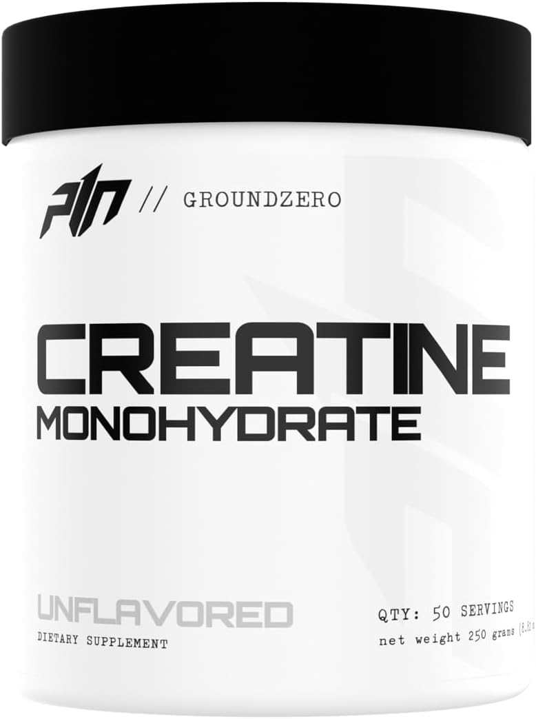 Project #1 Creatine Monohydrate Powder – Better Gym Performance & Recovery Supplement for Men & Women – Muscle Build & Added Strength- Unflavored – 50 Servings