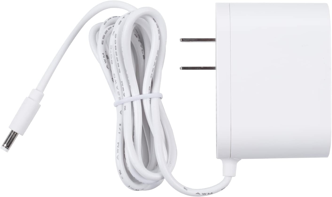 15 W Power Adapter for Mirror Dot 3 rd Generation, Mirror Dot (3 rd/ 4 th Gen) with Clock, Mirror Dot Children Version, Mirror Show 5, Echo Spot, and Fire TV Cube (White)
