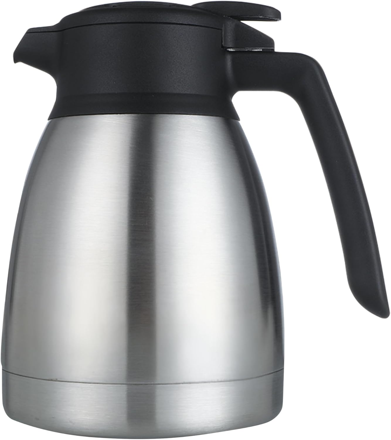 Thermal Coffee Carafe 34 oz/ 1 L -Protected Hot Beverage Dispenser, Three-way Walled Stainless-steel Vacuum Cleaner Coffee Carafe Dispenser For Maintaining Water Tea Coffee Hot or Cold