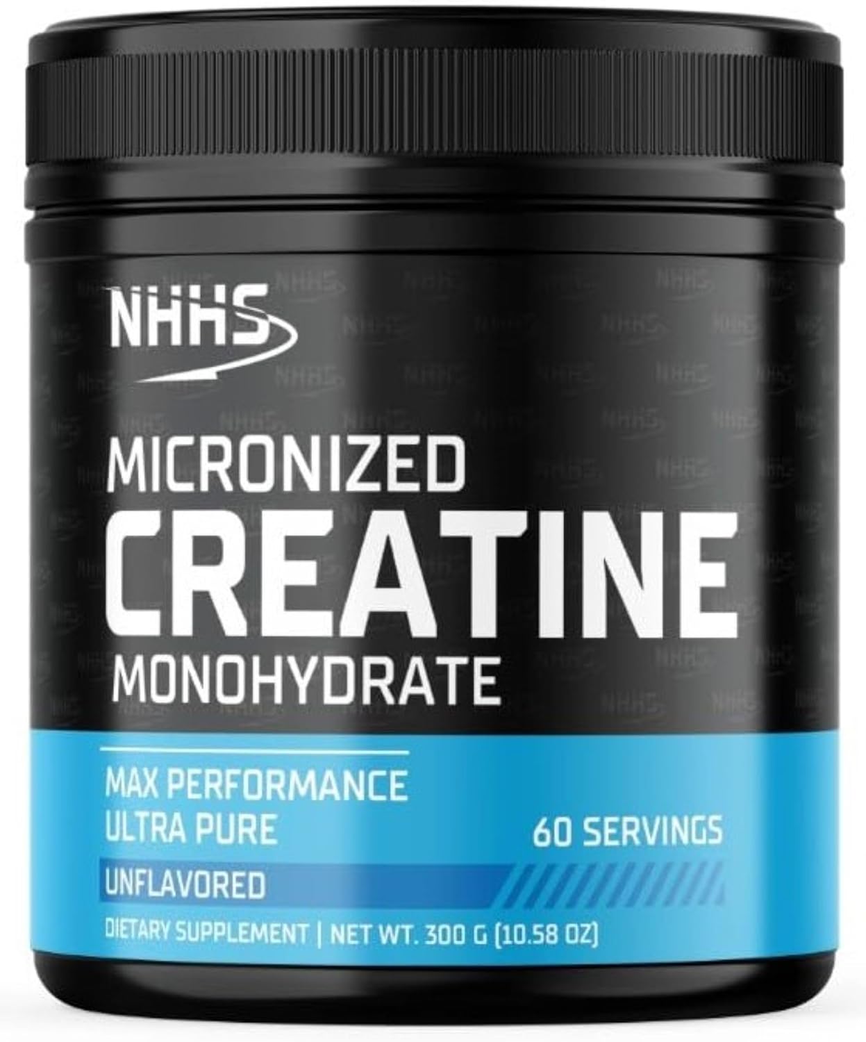 Micronized Creatine Monohydrate – Supports Strength & Muscle Performance | Ultra-Pure, Unflavored, 60 Servings, 300 Grams – Made in USA, Gluten-Free, Non-GMO