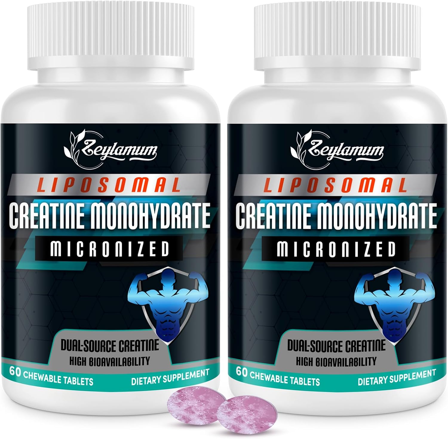 Creatine Monohydrate Micronized, High Absorption, 120 Counts