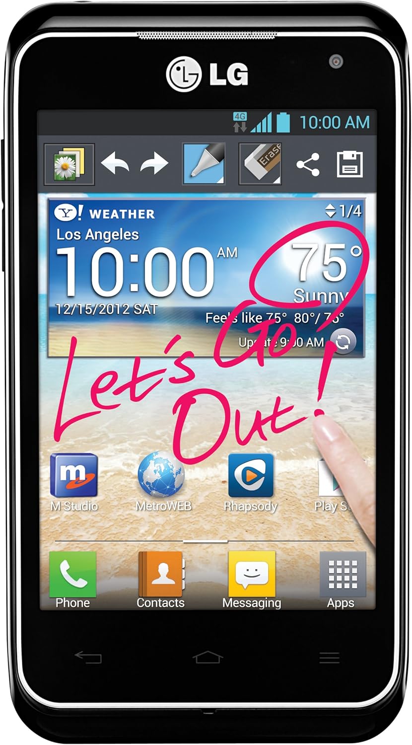 LG Motion 4G LTE Prepaid Android Phone (MetroPCS)