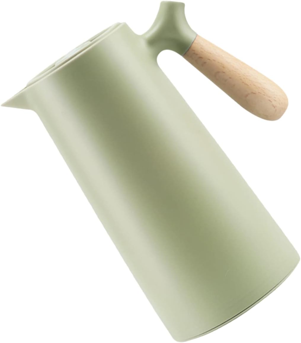Ciieeo Water Bottle 1l Double Walled Kettle Insulated Pitcher Warm Keeping Bottle for Outdoor Restaurant