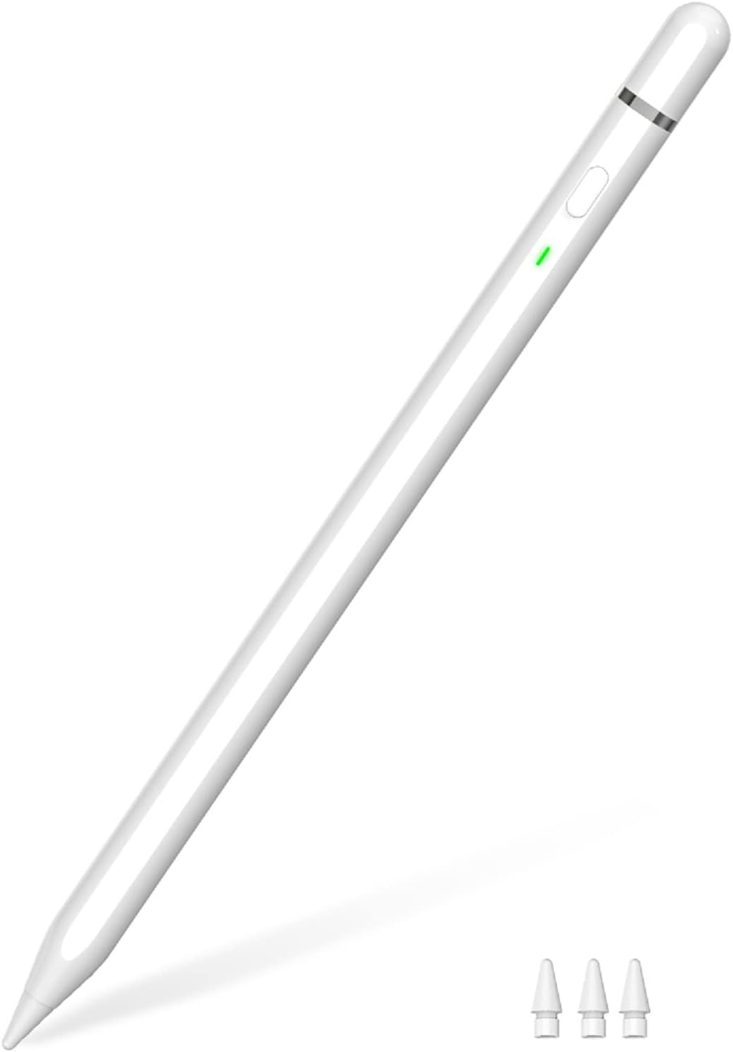 Pencil (1st Generation) for iPad 2018-2025, Stylus Pen for iPad with 10X Fast Charge, Tilt Sensitivity, Palm Rejection, Drawing Pen Compatible with ipad 6~11th, Mini 5/6, Air 3~5/M2 M3, Pro 11/12.9/M4
