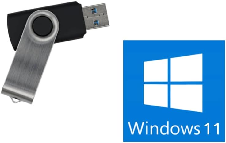 Bootable USB Drive for Windows 11 – 8GB USB 3.0 Installer for Setup & Recovery – UEFI/Legacy Compatible