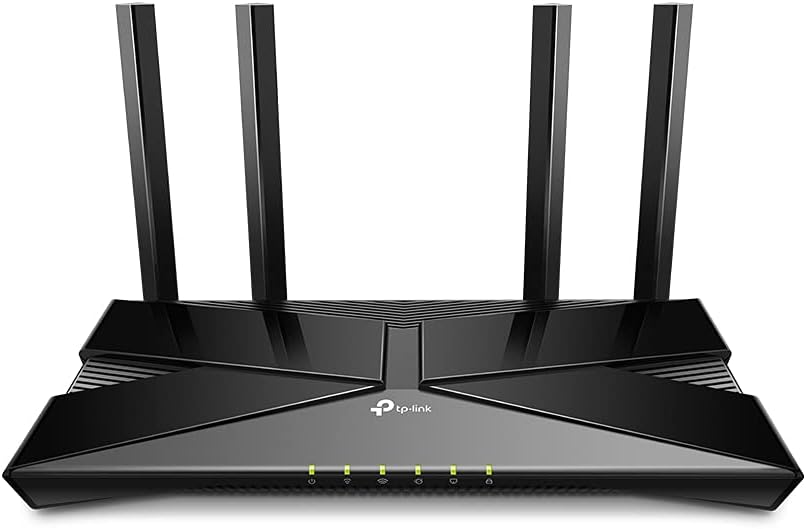 TP-Link Smart WiFi 6 Router (Archer AX10) – 4 Gigabit LAN Ports, Dual Band 802.11AX Router, Beamforming, OFDMA, MU-MIMO, Parental Controls, Dual-Core 900MHz Processor, Works with Alexa