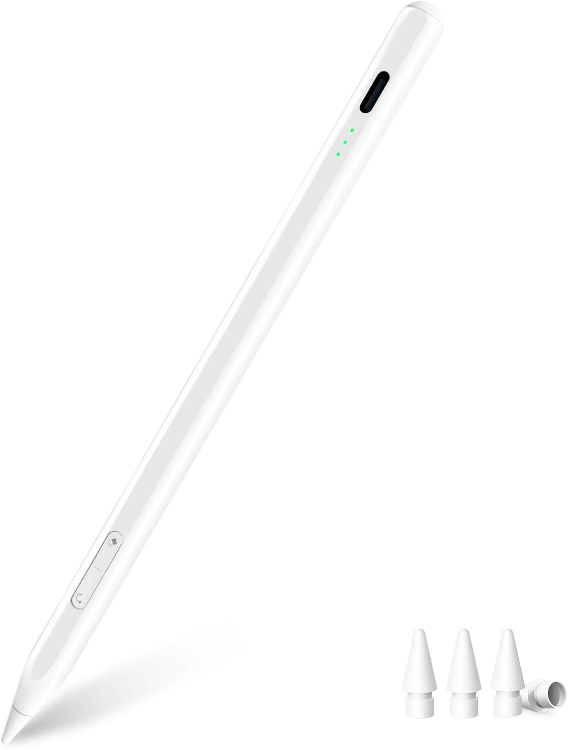 Stylus Pen for iPad 11th & 10th Gen – 2X Faster Charging, Tilt & Palm Rejection, Works with iPad Pro 12.9/11/M4, Air 5/M2, Mini 6, iPad 6th-11th Gen (2018-2025)