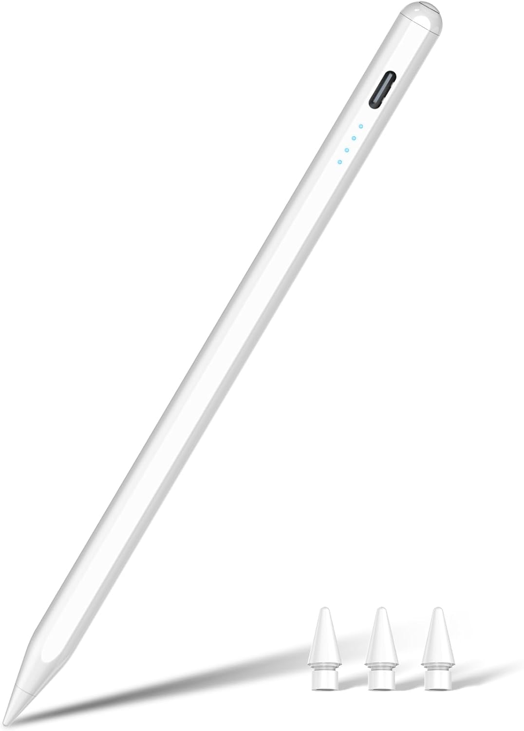 Pencil (USB C) for iPad 2025-2018: Stylus Pen for iPad with 15Hr Working Tilt Sensitivity & Palm Rejection, Professional ipad Pencil 9th 10th Generation Good to Draw Study Work Create Record