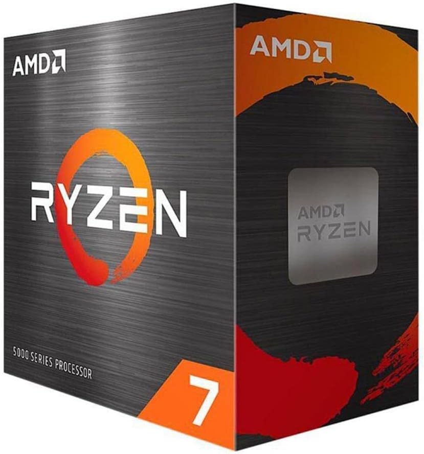 AMD Ryzen 7 5700G 8-Core, 16-Thread Desktop Processor with Radeon Graphics