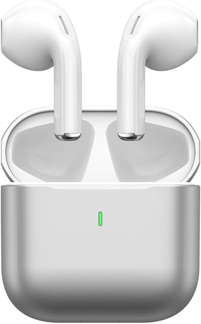 5.4 Wireless Earbuds Bluetooth Headphones, Dul-Channel with USB-C Charging Case HiFi Stereo, Sound in-Ear Earphones, Touch Control Ear Auto Pairing Headset for Apple AirPods