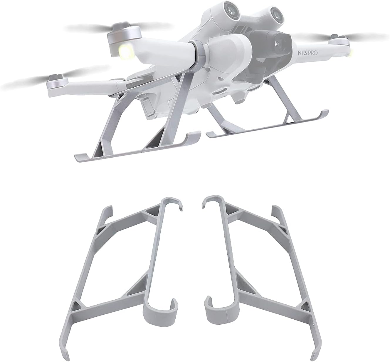 Mini 3 Pro Landing Gear for DJI Mini 3 Pro Drone, Extended Leg Kit Protector for DJI Mini 3 Pro RC Drone Accessories