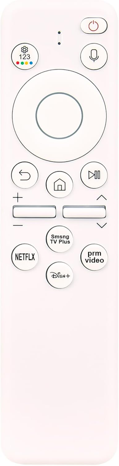 BN59-01456A Replace Voice Remote fit for Samsung 4K Smart Monitor M8 M80D M7 M70D, Frame QLED 4K TV LS03D,The Serif QLED 4K Smart TV LS01D QN75LS03DAFXZA LS32DM703UNXZA QN55LS03DDFXZA QN65LS01DAFXZ