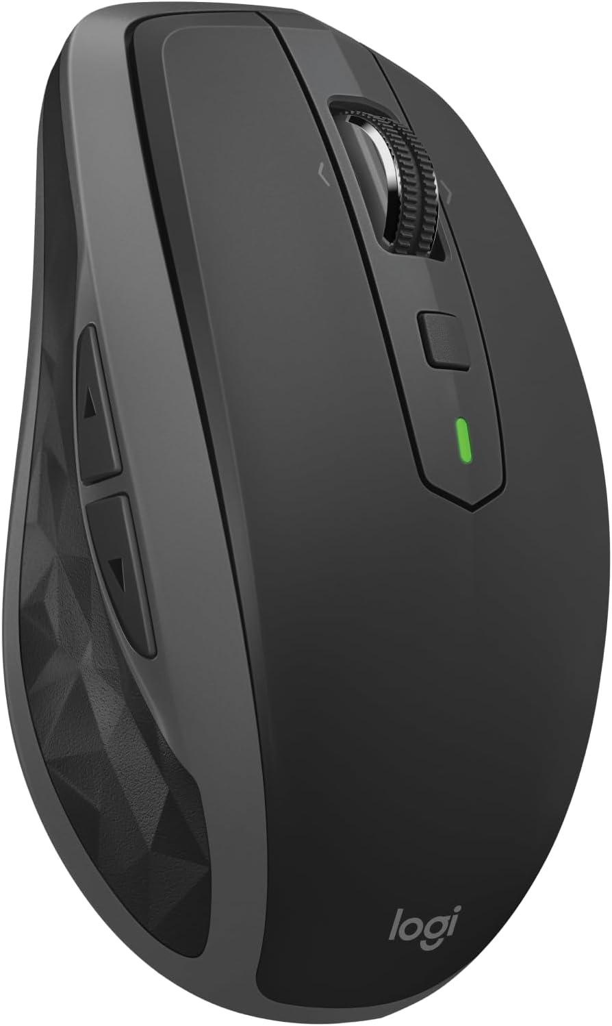 Logitech MX Anywhere 2S Bluetooth Edition Wireless Mouse – Use On Any Surface, Hyper-Fast Scrolling, Rechargeable, Control Up to 3 Apple Mac and Windows Computers and Laptops