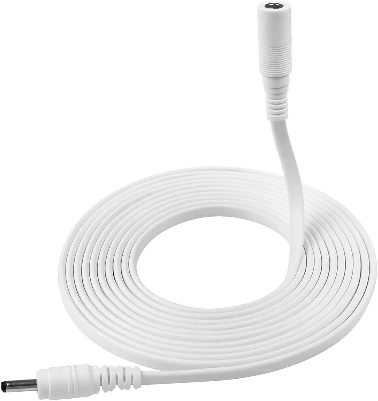 Power Extension Cord for Alexa Echo Dot 3rd Gen/Dot 4th Generation/Show 5, 10ft Long Flat Charger Cable