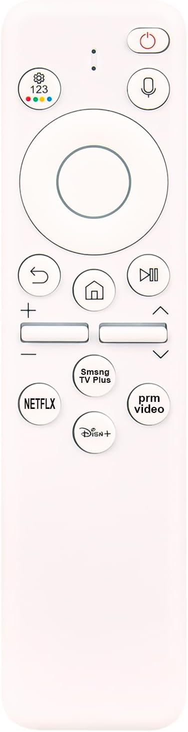 New BN59-01456A Replacement Voice Remote Control fit for Samsung 4K Smart Monitor M8 M80D M7 M70D, Frame QLED 4K TV,The Serif QLED 4K Smart TV LS01D LS32DM703UNXZA QN75LS03DAFXZA QN65LS01DAFXZ