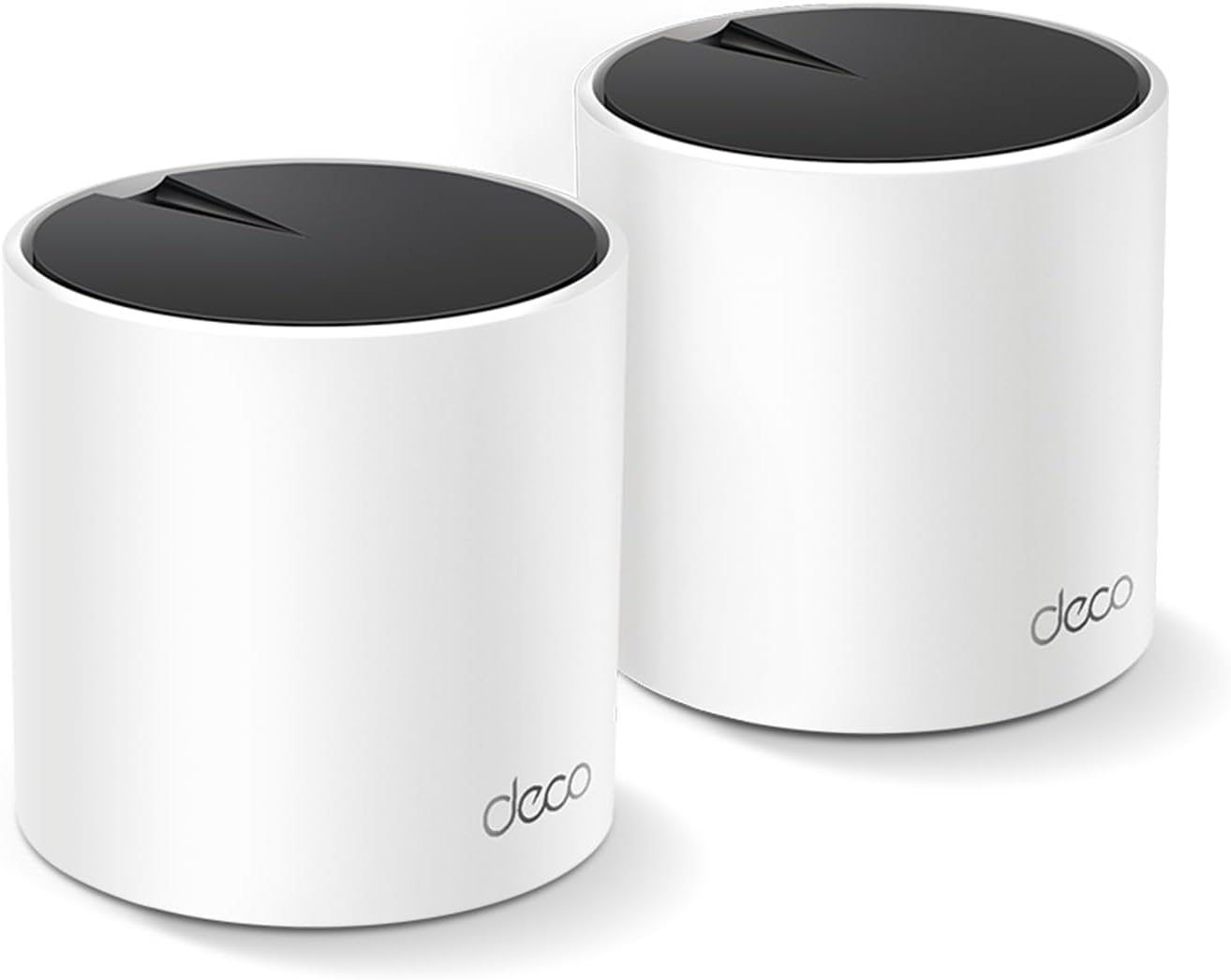 TP-Link 𝐃𝐞𝐜𝐨 X55 AX3000 WiFi 6 Mesh System – Covers up to 4500 Sq.Ft, Replaces Wireless Router and Extender, 3 Gigabit Ports per Unit, Supports Ethernet Backhaul (2-Pack)