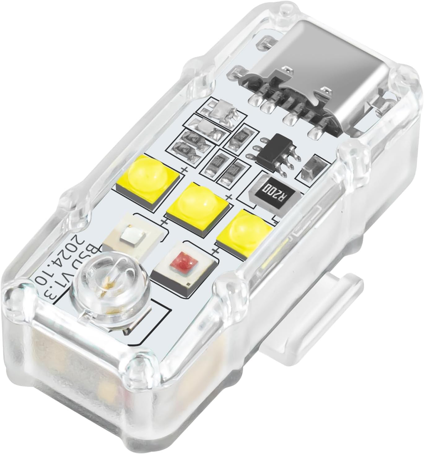 Strobe Light,Night Flying Anti Collision Lights for FAA Drone,LED Flash Lamp for DJI Neo,Flip,Mini 3/4 Pro/4K/SE/2,Air 3S/3/2/2S,Mavic 4/3/2,Spark,FPV,Avata 2,EVO Accessories(1 PCS)