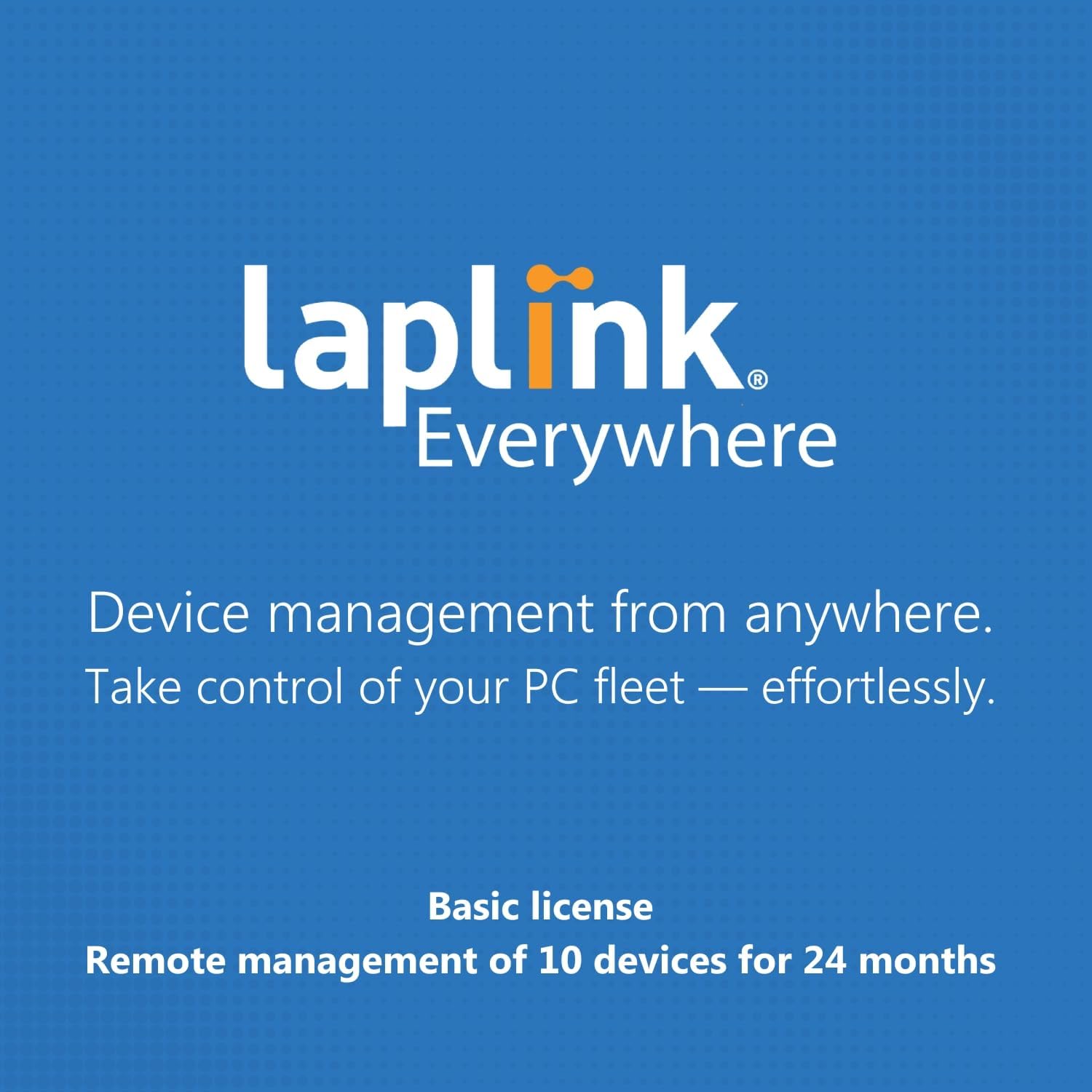 Laplink Everywhere – Basic license – Remote management of 10 devices for 24 Months [PC Online Code]