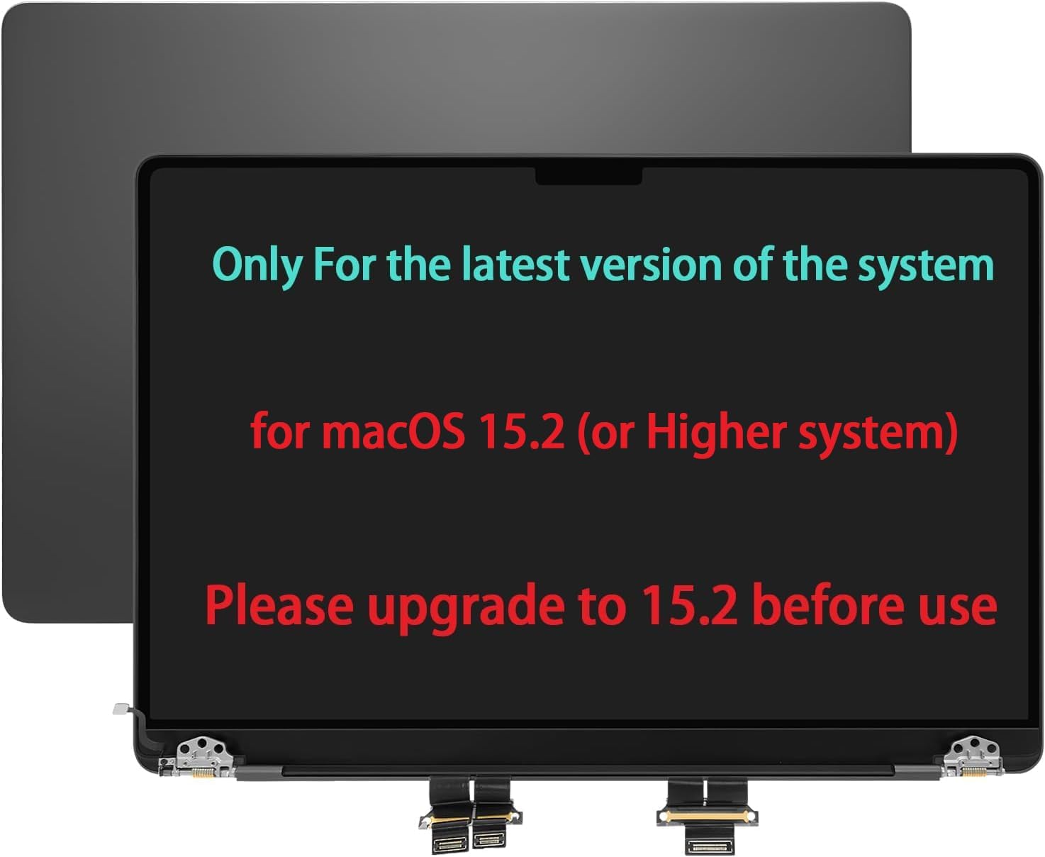 14 inches Screen Replacement for MacBook Pro M3 A2992 EMC 8407 2023 LCD Full Screen Display Assembly (Black)
