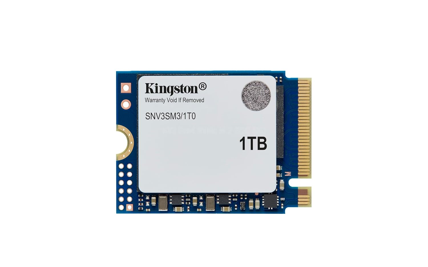 Kingston NV3 1TB M.2 2230 NVMe SSD | Up to 6000MB/s | SNV3SM3/1T0