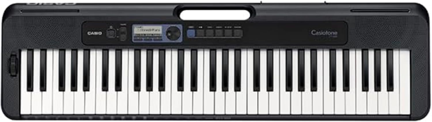Casio Casiotone CT-S300 – Portable Keyboard | Touch-Sensitive | 400 Tones, 77 Rhythms & Pitch Bend | Ideal for Music Creation Anytime, Anywhere