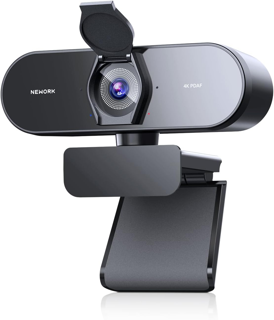 Streaming 4K Webcam with Sony Sensor, 1080P@60FPS, Fast PDAF Autofocus & Dual Mics, Auto Light Adjust, USB Plug & Play, Privacy Cover, 79° FOV – Perfect for Live Streaming, Zoom, Teams & Calls