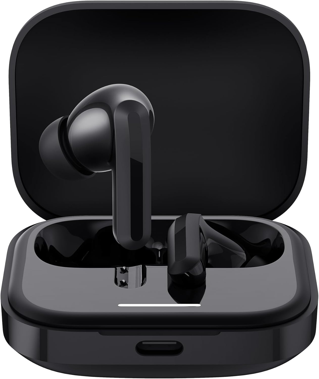 Xiaomi Redmi Buds 5 Wireless Earphone – 46dB Active Noise Canceling, 40 Hour Battery Life, Bluetooth 5.3, Black