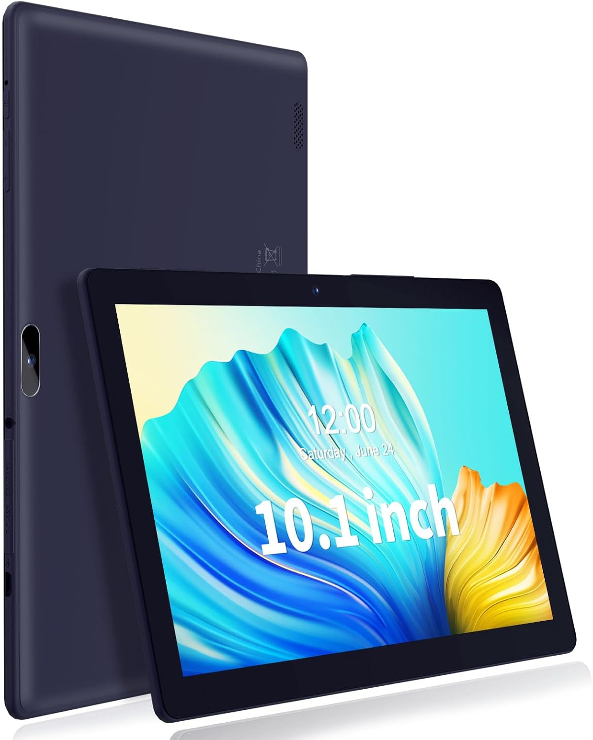 PRITOM Touch10 Tablet 10 inch, 64GB Storage, Tablet Android 13, Quad-Core, HD IPS Screen, Dual Camera, WiFi, Bluetooth, Tablets with 6000mAh Battery, Black