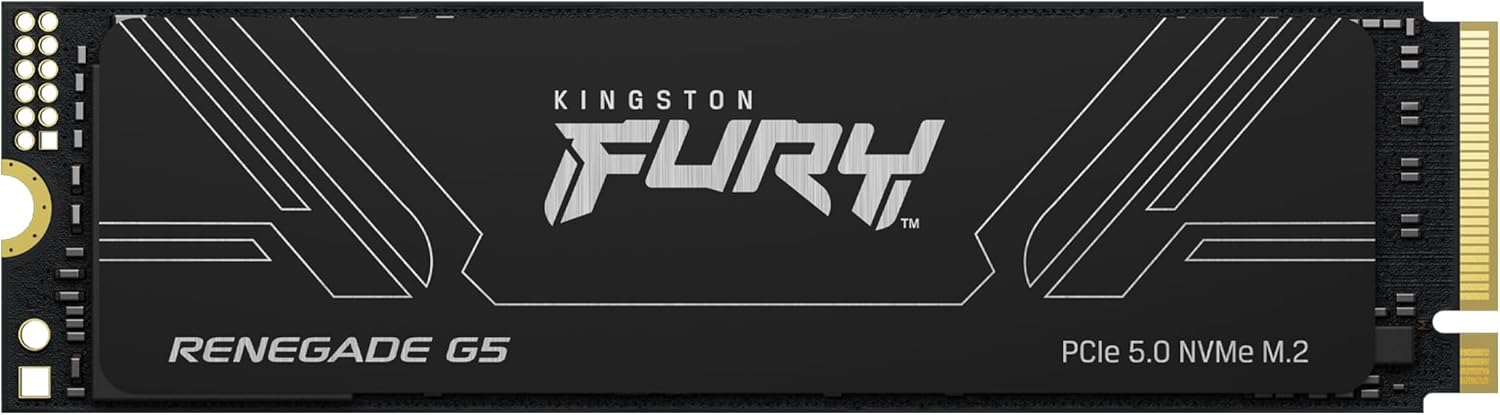 Kingston Fury Renegade G5 1024GB NVMe SSD | PCIe 5.0 M.2 2280 | Up to 14,800MB/s | SFYR2S/1T0