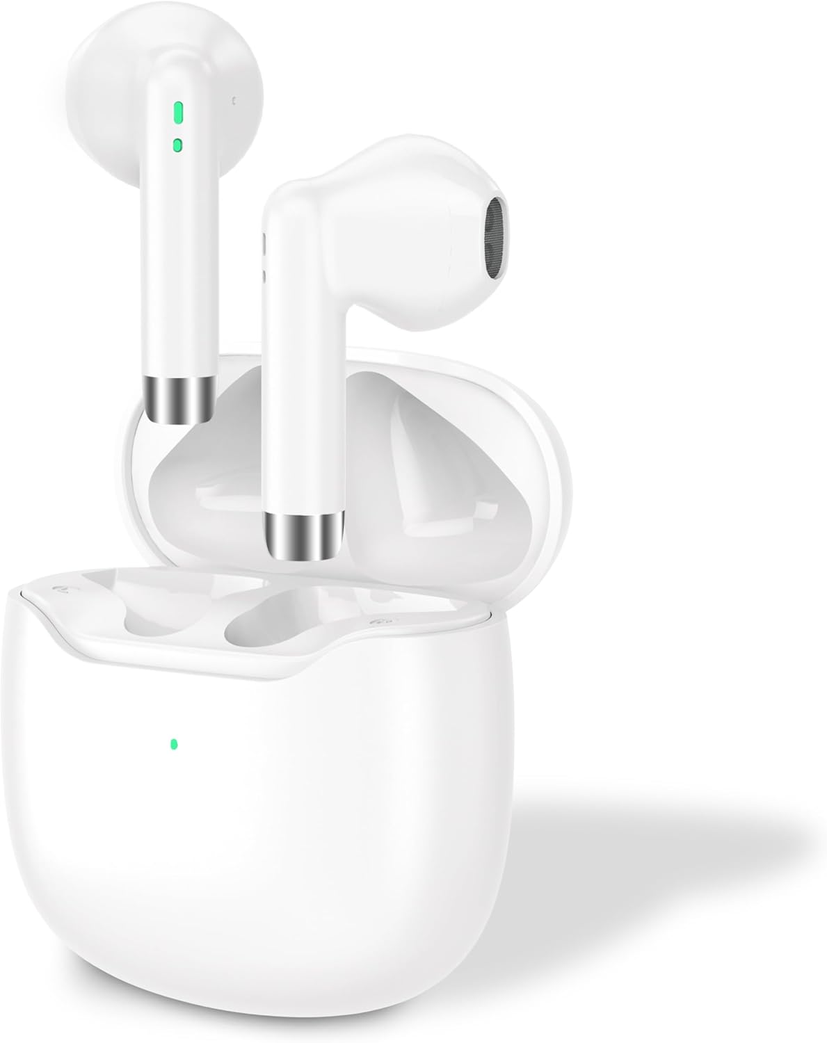 Wireless Earbuds for Gym, Running, Workouts, Sweatproof Exercise Earbuds, Bluetooth 5.3, 8-Hour Playtime, Enhanced Bass & Clear Call Quality Compatible with iOS, Android, Laptops, TV
