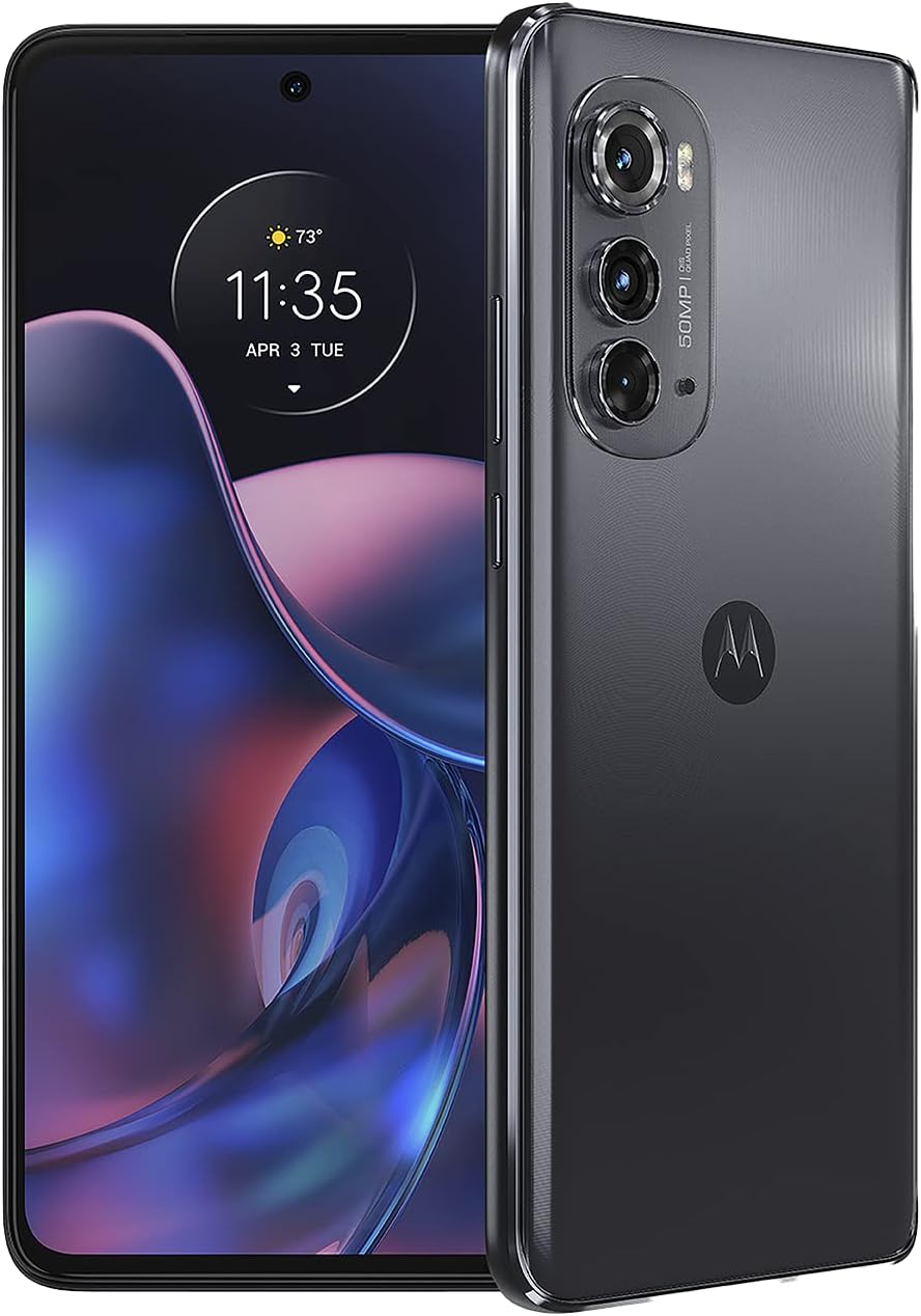 Motorola Edge | 2022 | 2-Day Battery | Unlocked | Made for US 8/256GB | 50MP Camera | Mineral Gray
