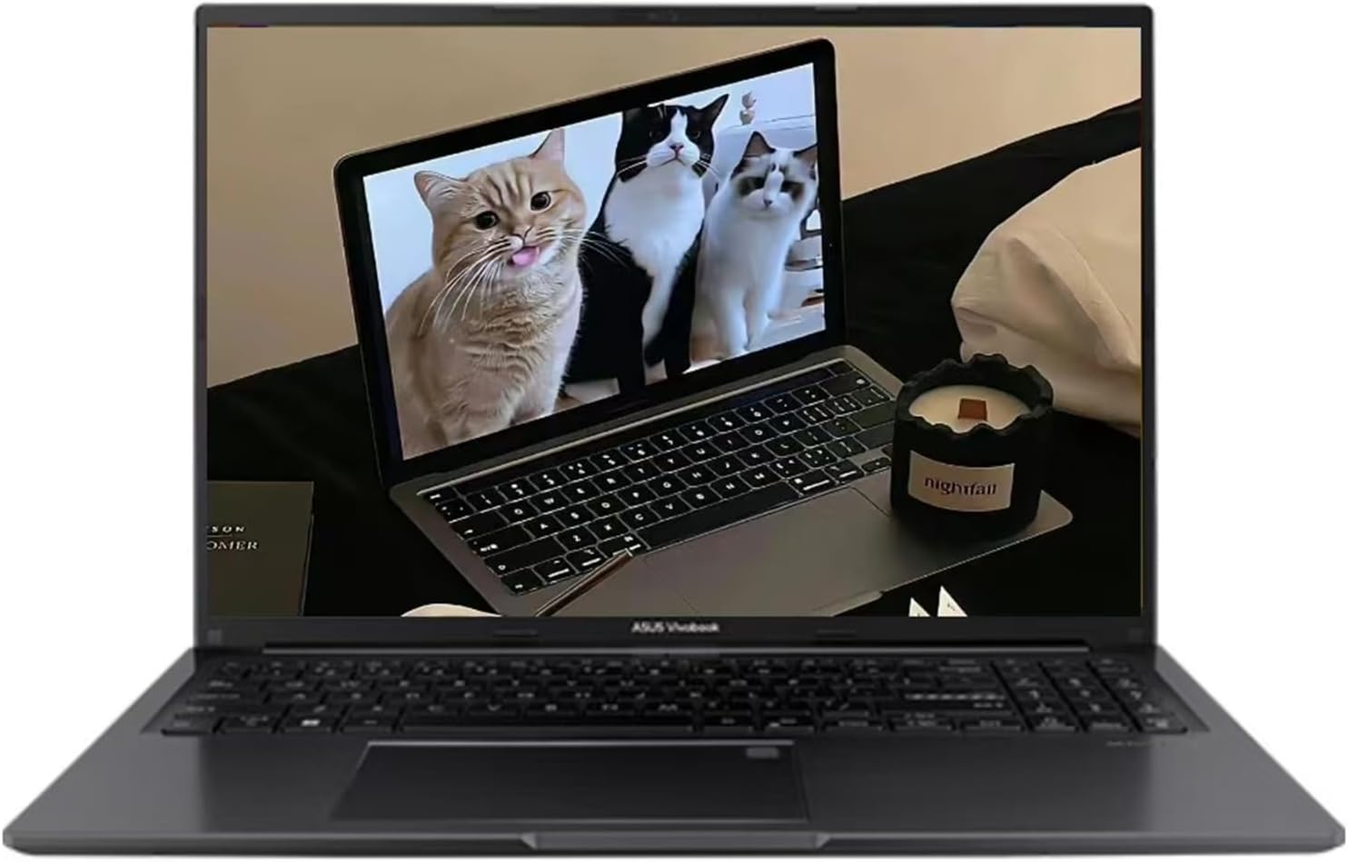ASUS Vivobook 16″ WUXGA IPS Notebook, Intel i7-1355U, Deca-Core, 16GB RAM, 2TB PCIe SSD, Indie Black, Intel Iris Xe Graphics, Windows 11 Home, TWE Mouse Pad