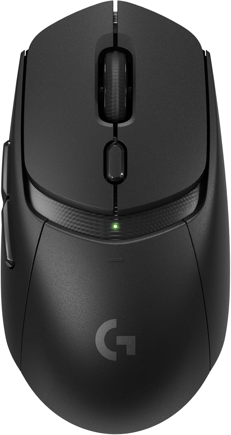 Logitech G309 Lightspeed Wireless Gaming Mouse, Lightweight, LIGHTFORCE Hybrid Switches, Hero 25K Sensor, 86g & 300+ hr Battery Life with AA Battery, 6 Programmable Buttons, PC & Mac – Black