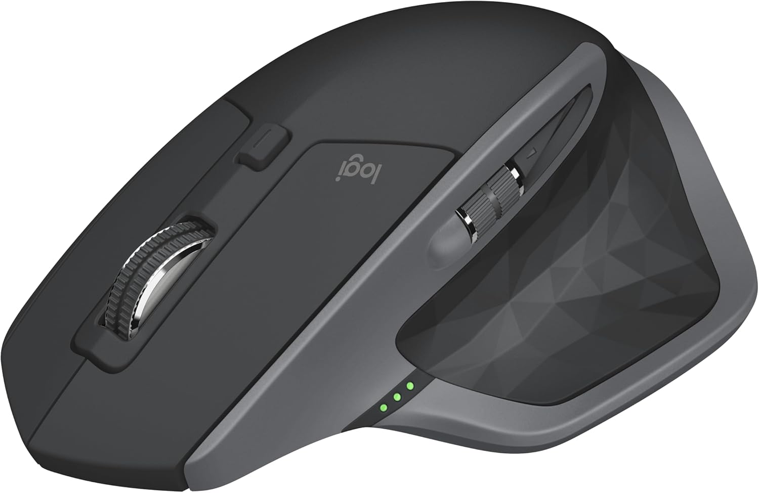 Logitech MX Master 2S Wireless Mouse – Hyper-Fast Scrolling, Ergonomic, Rechargeable, Control 3 Computers, Graphite