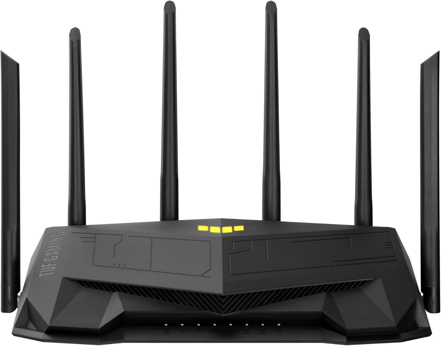 ASUS TUF Gaming WiFi 6 Router (TUF-AX6000) -Dedicated Gaming Port, Dual 2.5G Port, 3 Steps Port Forwarding, Extendable Router with AiMesh, AiProtection Pro Network Security, Aura RGB Lighting
