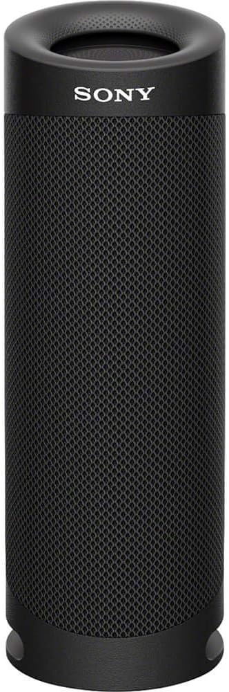 Sony SRS-XB23 EXTRA BASS Wireless Bluetooth Portable Lightweight Travel Speaker, IP67 Waterproof & Durable for Outdoor, 12 Hour Battery, USB Type-C, Removable Strap and Speakerphone, Black