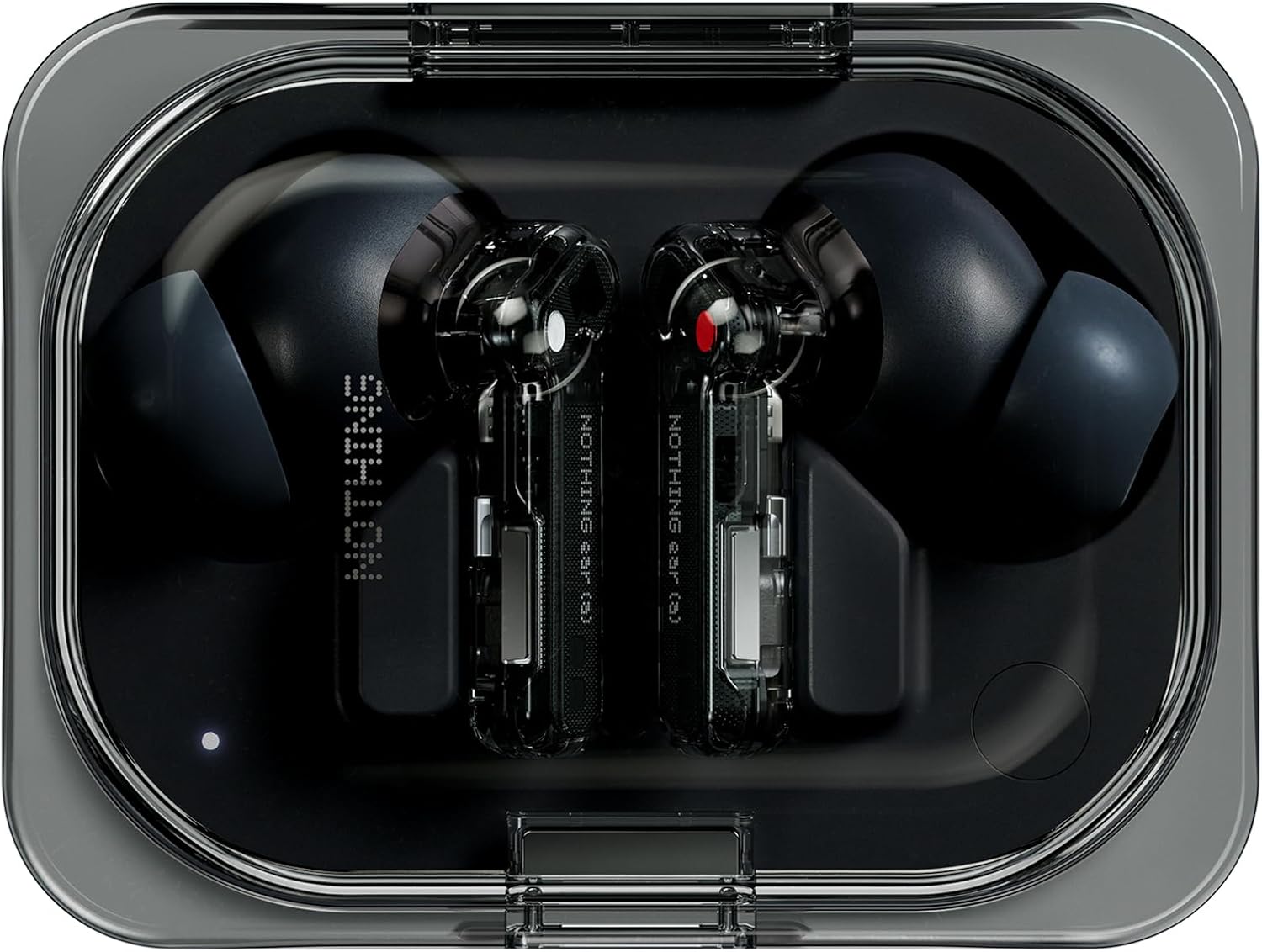 Nothing Ear (a) Wireless Earbuds with ChatGPT Integration, 45dB Hybrid Noise Cancelling Earbuds, Hi-Res Audio, Advanced Equaliser, Dual Connect, 6 Mics,42.5H Playtime Ear buds Wireless Bluetooth Black