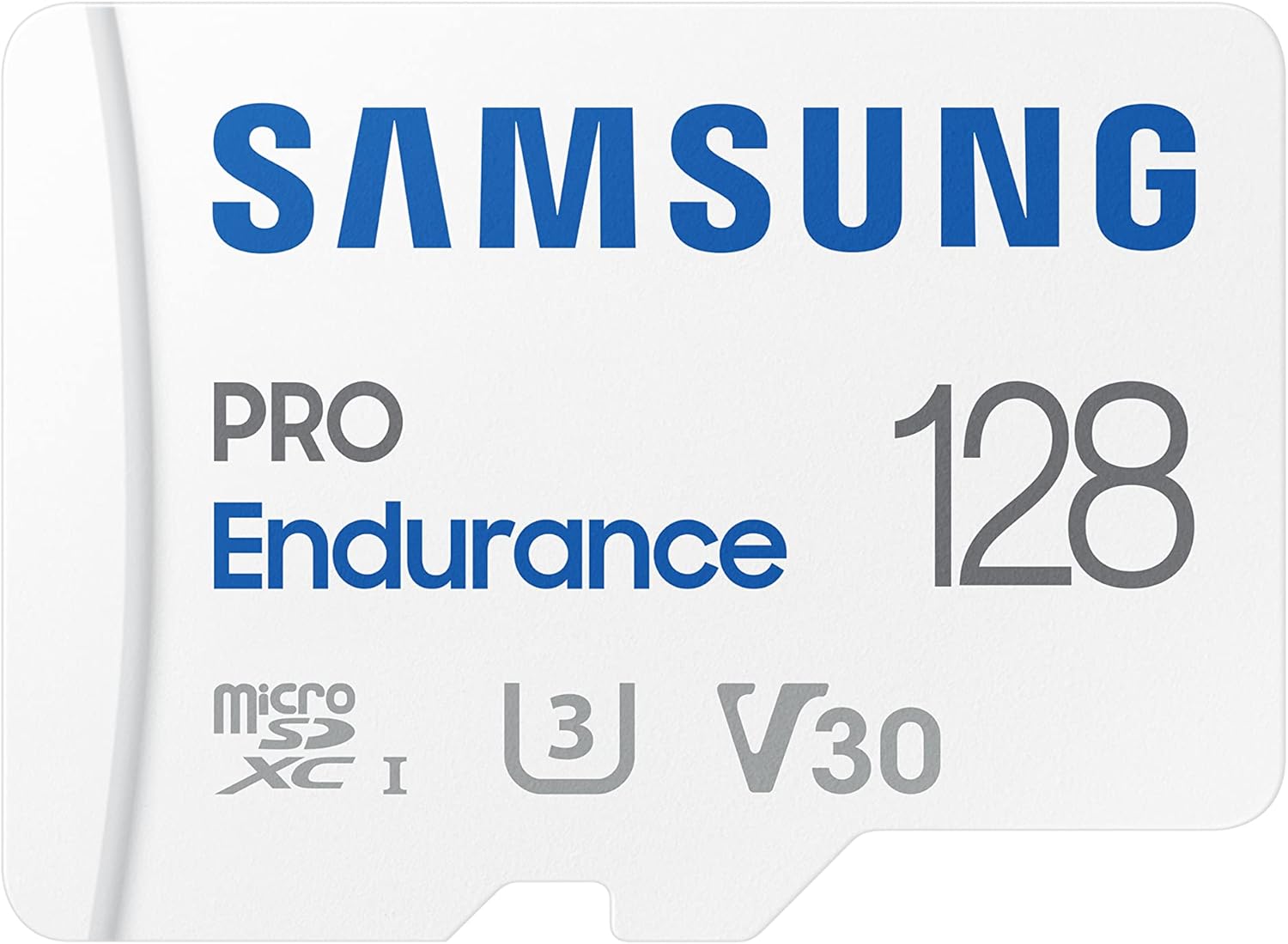 Samsung PRO Endurance 128GB microSDXC UHS-I U3 100MB/s Video Monitoring Memory Card with Adapter (MB-MJ128KA)