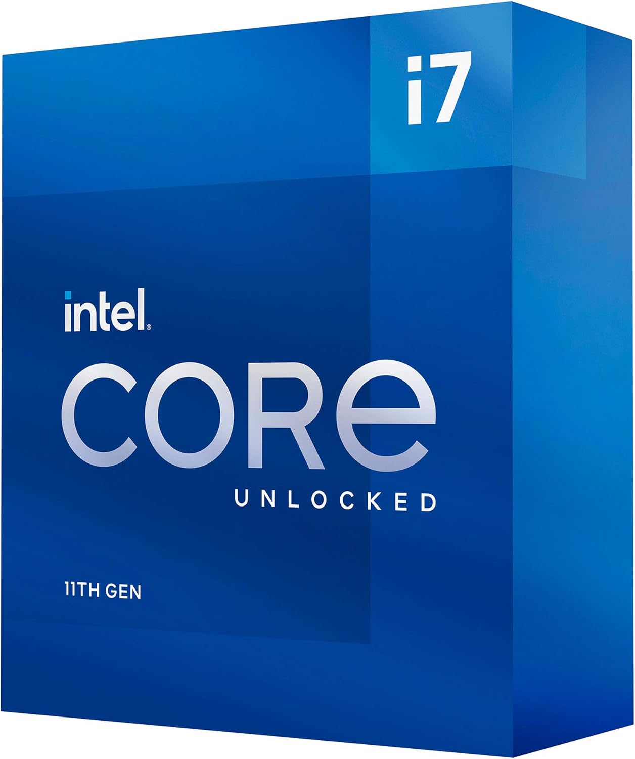 Intel® Core i7-11700K Desktop Processor 8 Cores up to 5.0 GHz Unlocked LGA1200 (Intel 500 Series & Select 400 Series Chipset) 125W