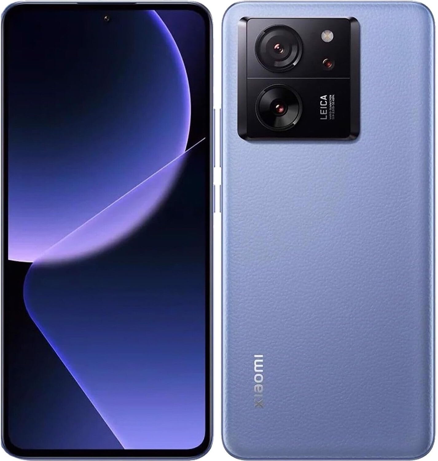 Xiaomi 13T Leica Lense 5G + 4G LTE (256GB+12GB) Global ROM Unlocked (Tmobile Mint Tello & Global) 50MP Triple Pro Leica 6.67″ 144Mhz + (w/Fast 51w Car) (Blue Leica Camera)
