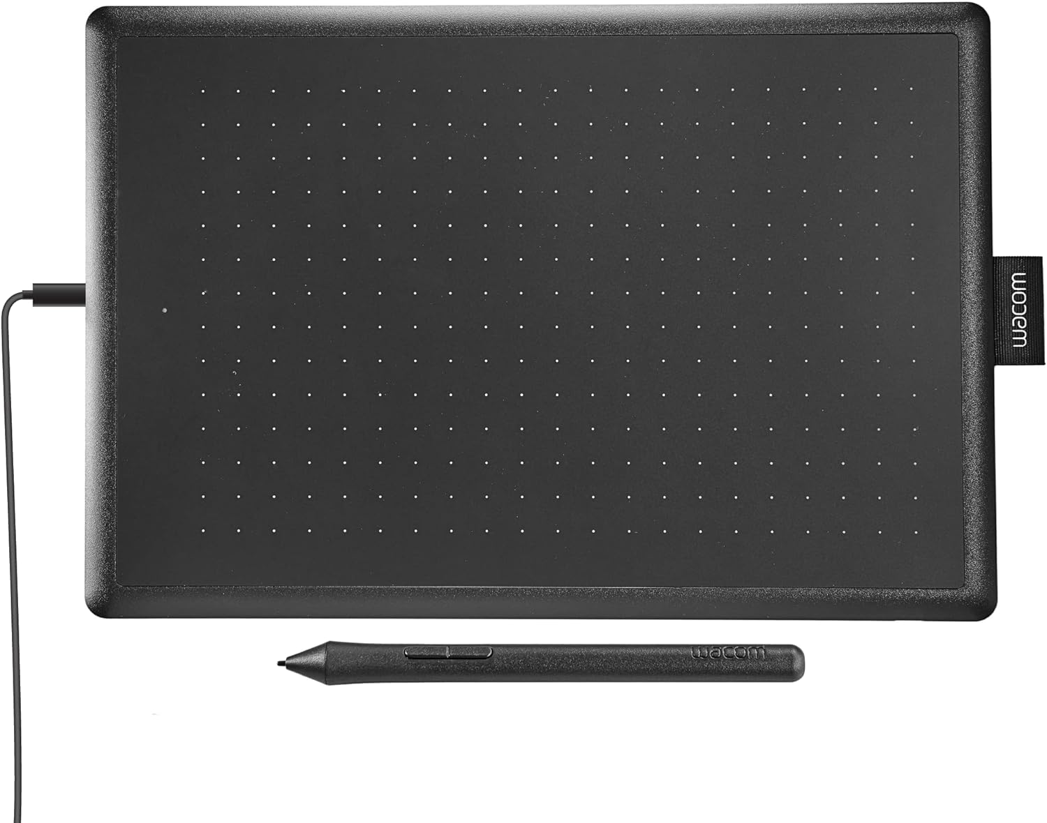 One by Wacom Drawing Tablet, Medium 10.9″ x 7.4″ Compact Graphics Tablet, Student Beginner Creative Pen Digital Drawing Pad for Chromebook, Mac, Windows