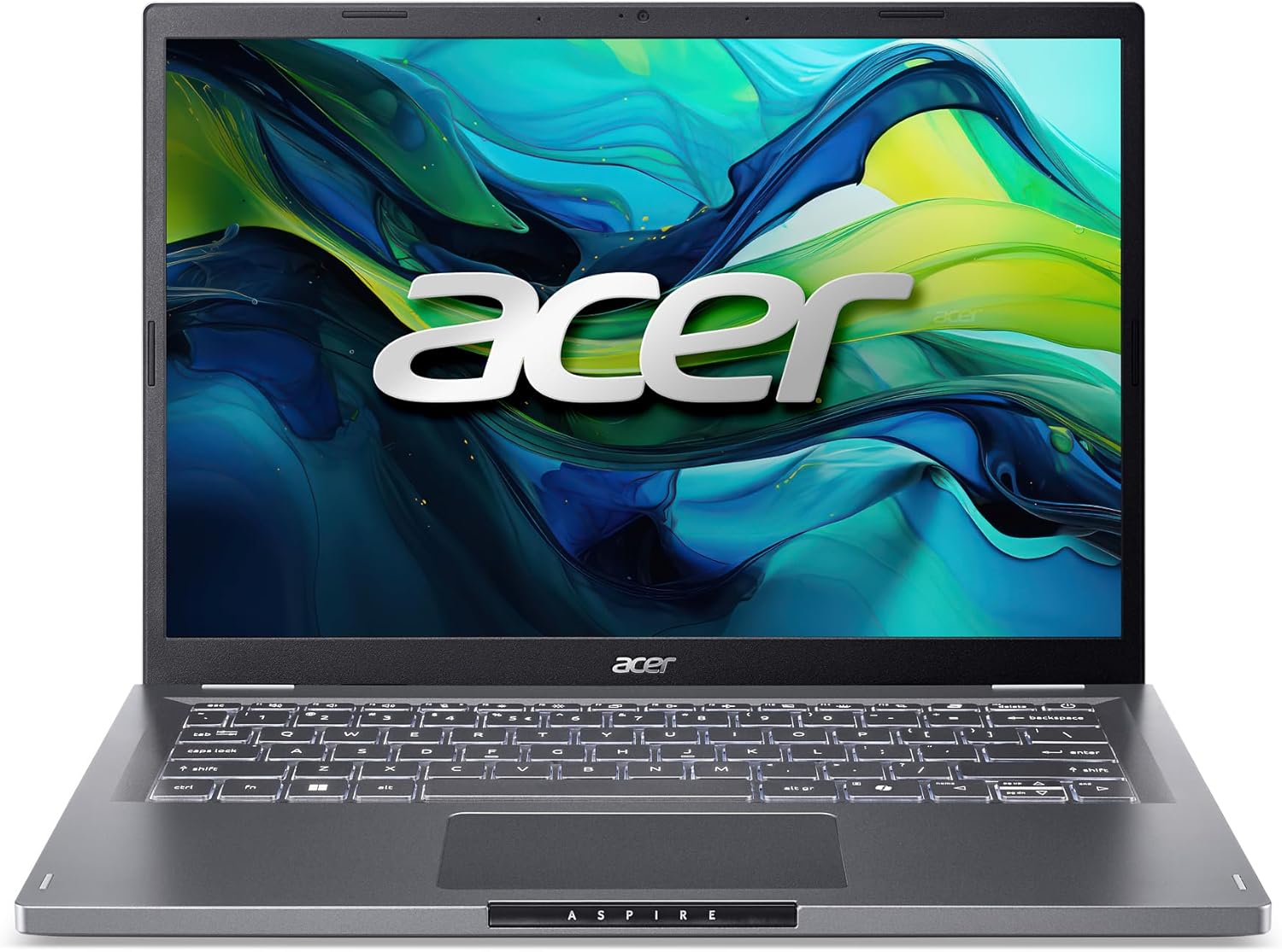 Acer Aspire 14 Laptop | 14.0″ WUXGA 1920 x 1200 IPS | Intel Core 5 Processor 120U | Intel Graphics | 16GB LPDDR5 | 512GB Gen4 SSD | Wi-Fi 6E | AI PC | Copilot Key | Backlit Keyboard | A14-51M-515G