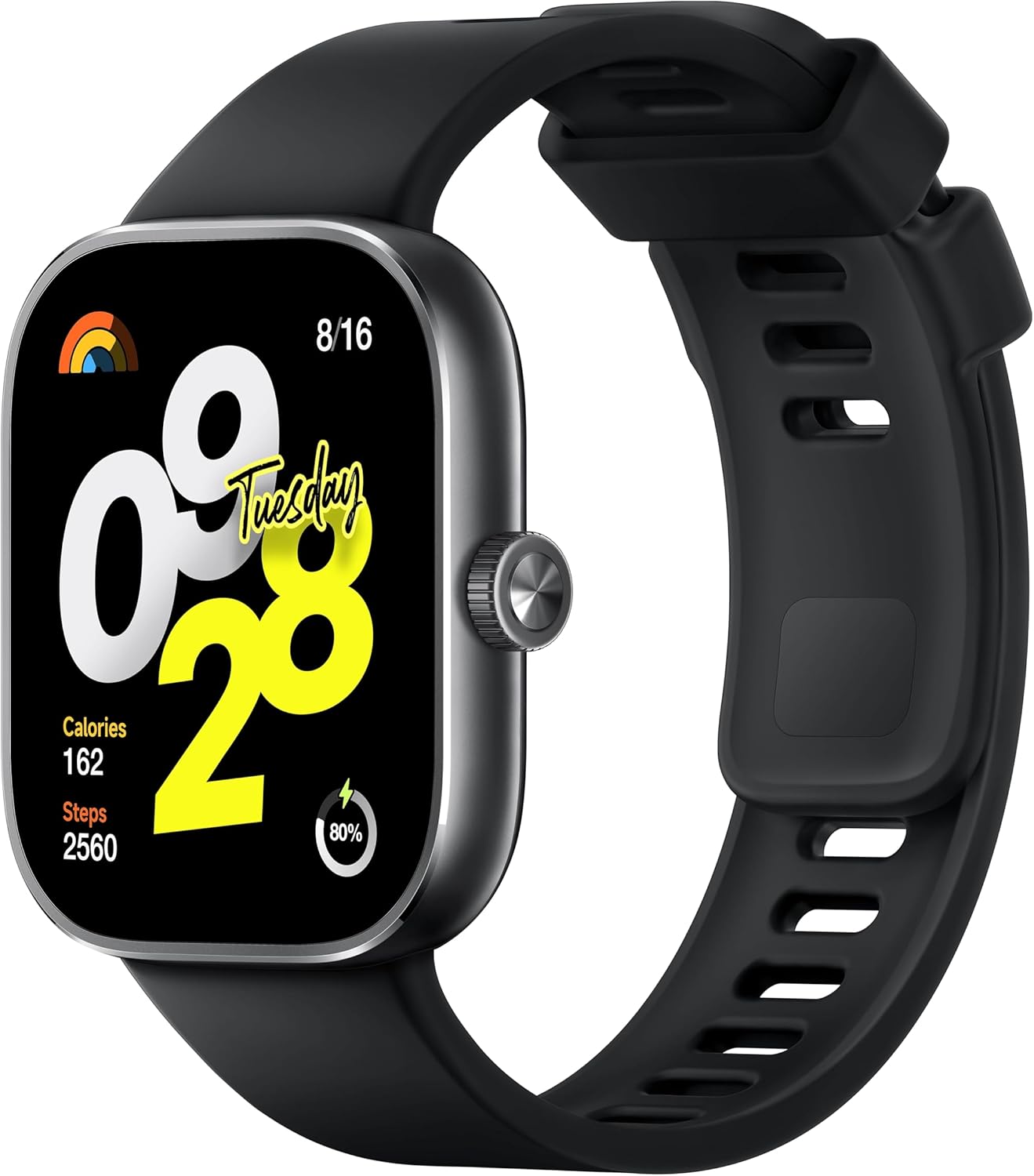 Xiaomi Redmi Watch 4 Smartwatch with 1.97″ AMOLED Display with 390 x 450 Pixels and 60Hz, up to 20 Days Battery Life, HyperOS, Heart Rate and Blood Oxygen Measurements
