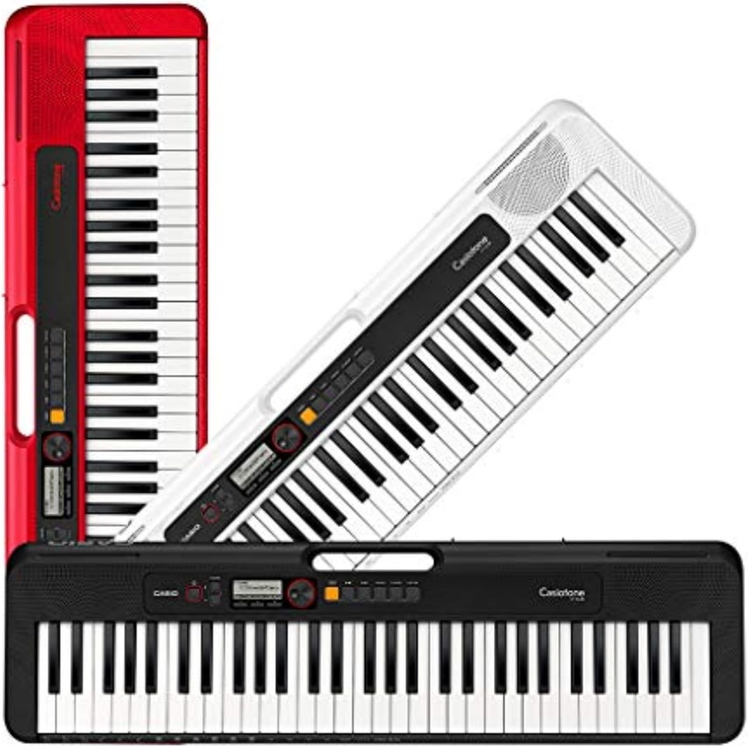 Casio Casiotone CT-S200 – 61-Key Portable Keyboard for Beginners | 400 Tones, 77 Rhythms, LCD Display, Dance Music Mode, USB-MIDI, Stereo Speakers | Includes Power Supply & Music Rest | Black