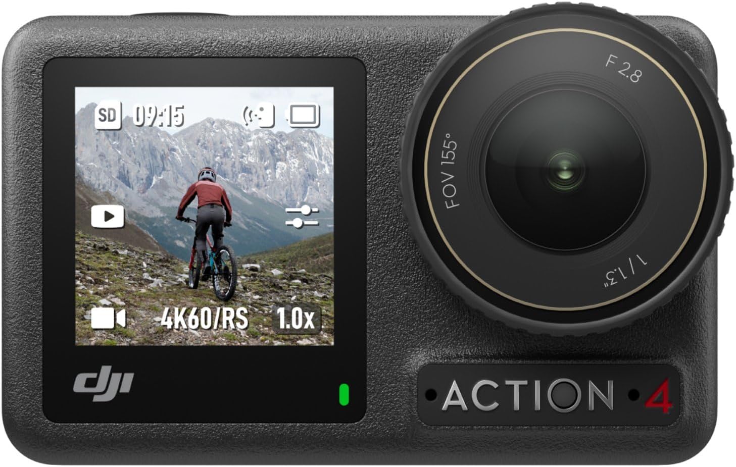 DJI Osmo Action 4 Standard Combo, 4K/120fps Waterproof Action Camera with a 1/1.3-Inch Sensor, Stunning Low-Light Imaging,10-bit & D-Log M Color Performance, Long-Lasting 160 Mins, Outdoor Camera