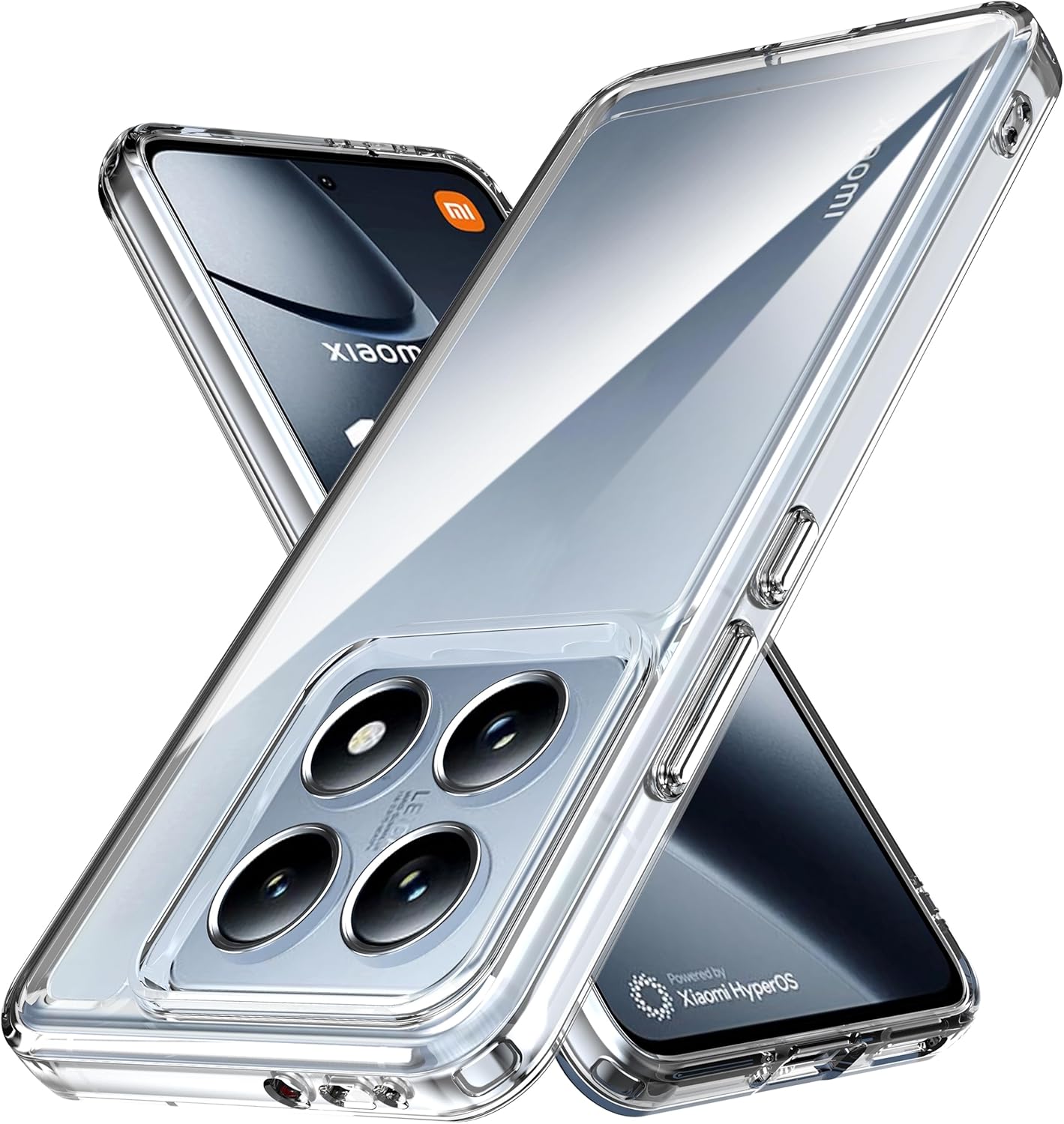 Designed for Xiaomi 14T 5G/Xiaomi 14T Pro 5G TPU Case.Clear Cover Phone Case Military-Grade Shockproof.Ultra-Thin Drop-Proof and Ultra-Flexible.for Xiaomi 14T 5G/Xiaomi 14T Pro 5G