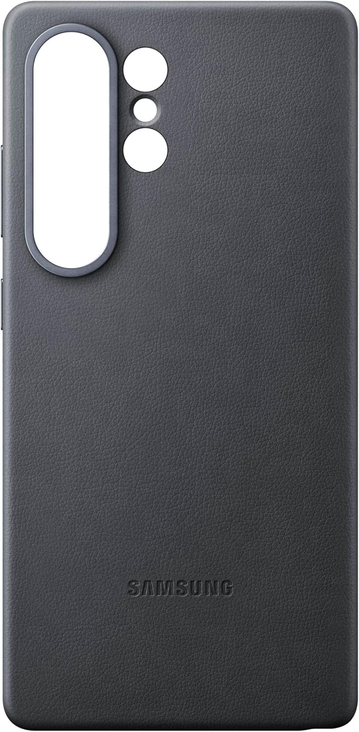 Samsung Galaxy S25 Ultra Kindsuit Phone Case, Protective Cover, Stylish Design, Durable, Soft Inner Lining, US Version, EF-VS938PBEGUS, Black
