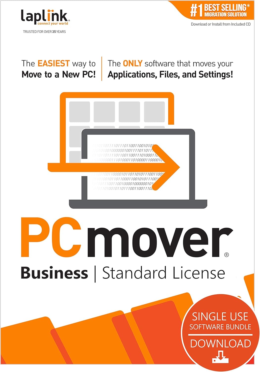 PCmover Business 11 (1 Use) [PC Download]