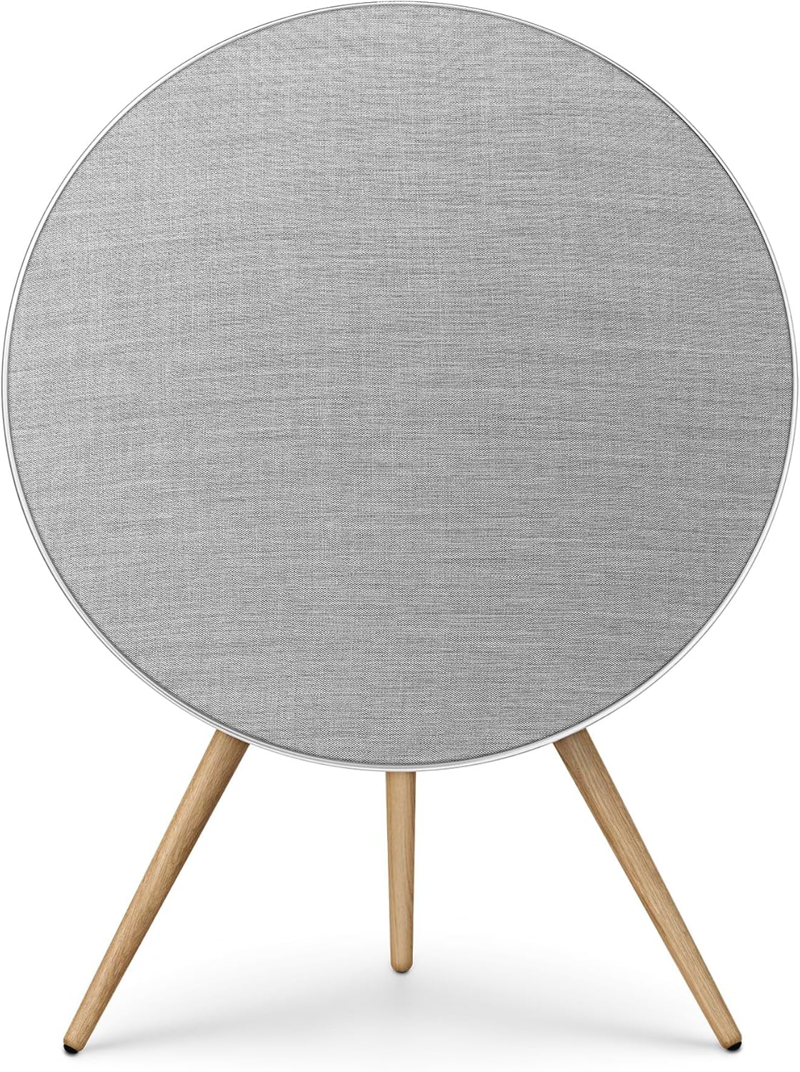 Bang & Olufsen Beosound A9 (5th Generation) – Iconic and Powerful Multiroom WiFi and Bluetooth Home Speaker with Active Room Compensation, Natural Aluminum